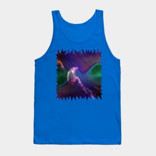 Jellyfish in Roaring Waves of Blur Tank Top